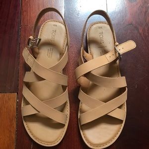TOMS Sicily sandals women’s size 9M